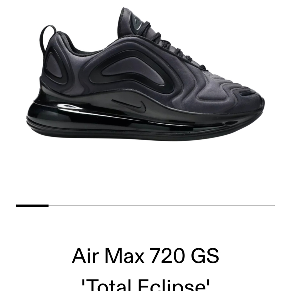 NIKE "Total Eclipse" Air Max 720 GS